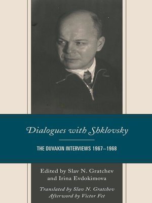 cover image of Dialogues with Shklovsky